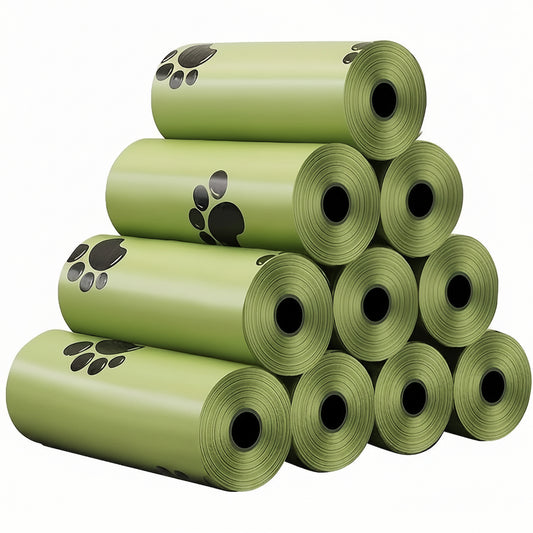 10 Rolls - 200 Pet Waste Bags