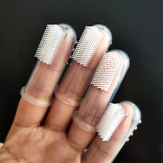 Finger Toothbrush Set for Effective Teeth Cleaning