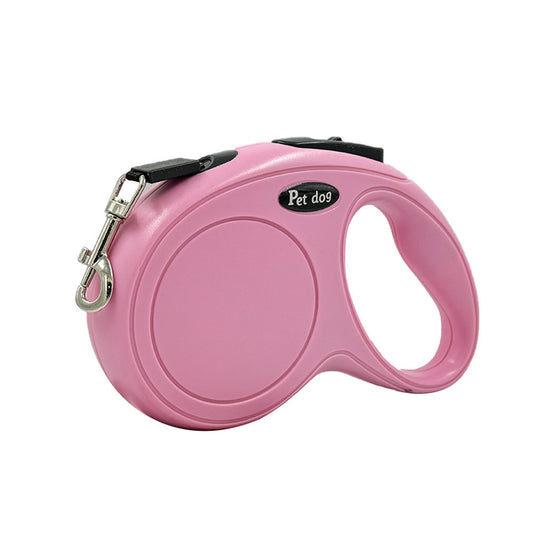 Retractable Anti-Pull Dog Leash With Elastic Traction Rope